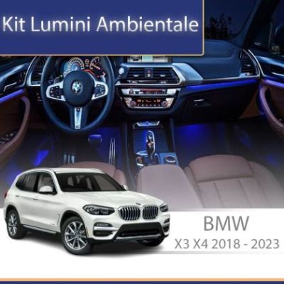 Lumini Ambientale NIGHTVIBE BMW X3 X4 IX3 G01 G02 tweeter central control telefon sau sistem original