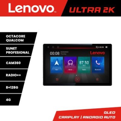 Navigatie Nissan Leaf 2018-2024 Qled 2K Octa Core 8+128 LTE 4G DSP Wifi 5Ghz HDMI android auto carplay radio gps internet kit-leaf+ULTRA-2K-13-8+128