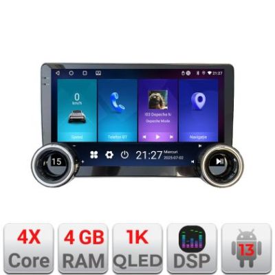 Navigatie Fiat 500 2015-2021 Edotec  4+64 10.5 inch Incell 1K android Wifi 5Ghz gps internet