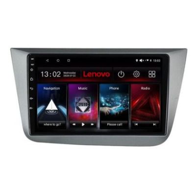 Navigatie Seat Leon 2005-2012 Lenovo Kit-leon05 8 core 6+128 GB Android Waze USB Navigatie Internet Youtube Radio