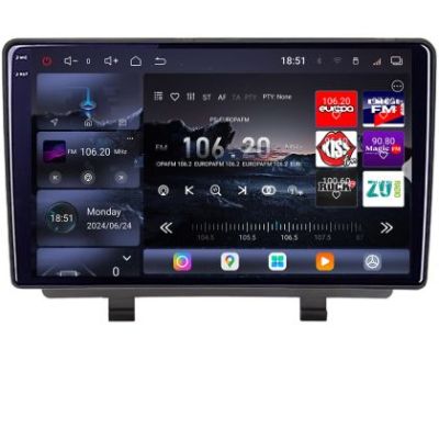 Navigatie Opel Zafira C 2011-2019 Qled 2K Octa Core 16+512GB LTE 4G DSP Wifi 5Ghz android auto carplay radio gps internet KIT-zafira-c+EDT-E809-2K