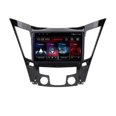 Navigatie Hyundai Sonata 2011-2015 Lenovo Kit-259 8 core QLED 2K 8+256 360 Android Waze USB Navigatie Internet Youtube Radio