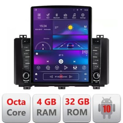 Navigatie Toyota Auris 2013-2018 Octa Core ecran tip TESLA 9.7" cu Android Radio Bluetooth Internet GPS WIFI 4+32GB DSP 4G