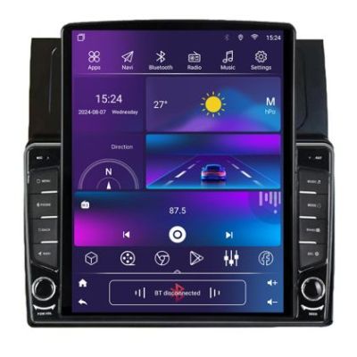 Navigatie VW Touran 2003-2009 clima automata H-touran2 ecran tip TESLA 9.7" cu Android Radio Bluetooth Internet GPS WI