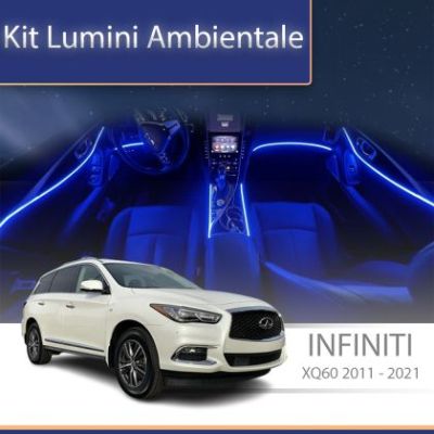 Lumini Ambientale NIGHTVIBE Inifnity QX60 2011-2021 set complet control telefon sau sistem original