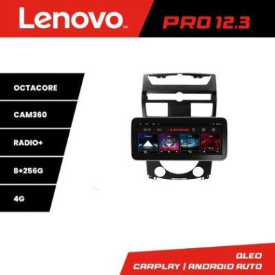 Navigatie Ssang Yong Rexton 2006-2013 K- rexton07 Lenovo PRO 8+256 12.3 inch qled android 4G DSP gps internet
