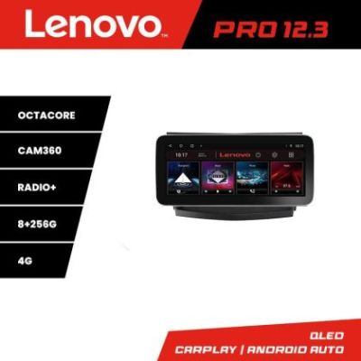 Navigatie  SsangYong Tivoli 2015-2019 Lenovo PRO 8+256 12.3 inch qled android 4G DSP gps internet  Kit-tivoli2015