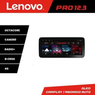 Navigatie VW Passat B5  Lenovo Qled 12.3 inch Octa Core 8+256 360 DSP ADAS carplay android auto radio internet kit-b5-v2+PRO-12.3-8+256