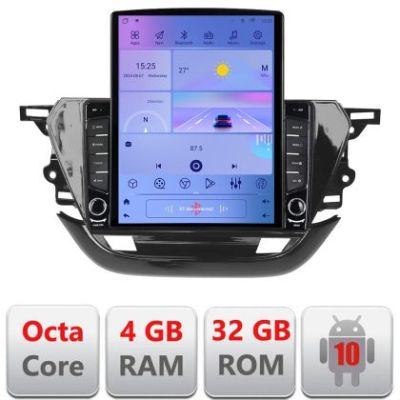 Navigatie Opel Corsa F 2019- Android radio gps internet  Octa Core 4+64 LTE KIT-corsa-f+EDT-E709