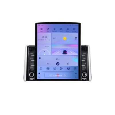 Navigatie Toyota Rav4 2018- G-RAV4 ecran tip TESLA 9.7" cu Android Radio Bluetooth Internet GPS WIFI 4+32GB DSP 4G Oct v1