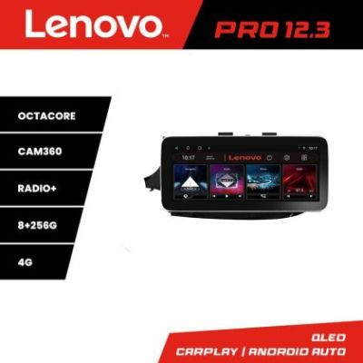 Navigatie Opel Mokka 2016- K-MOKKA2 Lenovo PRO 8+256 12.3 inch qled android 4G DSP gps internet  Co