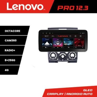 Navigatie Ford Ranger Mazda BT50 2007-2012 K-RANGER Lenovo PRO 8+256 12.3 inch qled android 4G DSP gps internet  v1