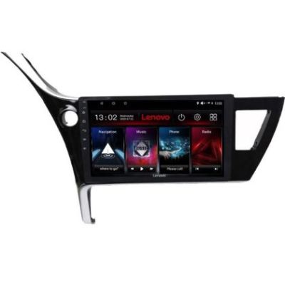Navigatie Toyota Corolla 2017- Lenovo Kit-COROLLA17 8 core 6+128 GB Android Waze USB Navigatie Internet Youtube Radio