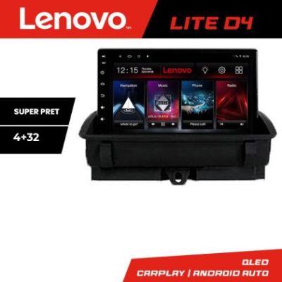 Navigatie Audi Q3 2011-2018 Android radio gps internet 4+32GB 4-Core Lenovo