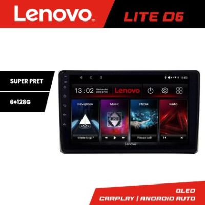 Navigatie Audi A4 B6 Lenovo Kit-050 8 core 6+128 GB Android Waze USB Navigatie Internet Youtube Radio v1