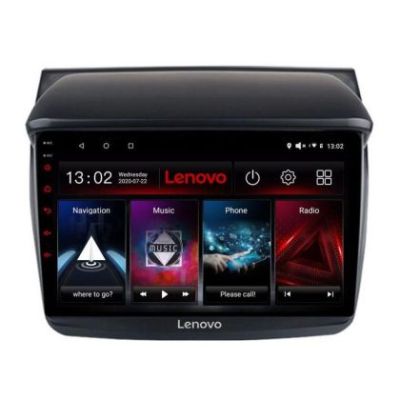 Navigatie Mitsubishi L200 2006-2014 Lenovo Kit-094 8 core 6+128 GB Android Waze USB Navigatie Internet Youtube Radio