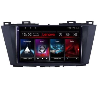 Navigatie Mazda 5 2010-2017 Lenovo Kit-117 8 core QLED 2K 8+256 360 Android Waze USB Navigatie Internet Youtube Radio