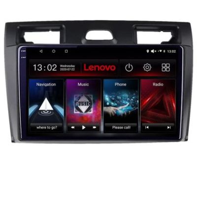 Navigatie Ford Fiesta MK5 2002-2008 Android radio gps internet 8 core QLED 2K 8+256 360 Lenovo