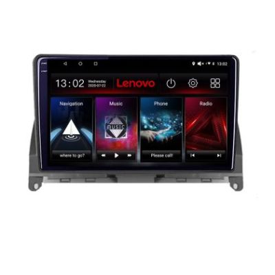 Navigatie Mercedes W204 2008-2012 Lenovo Kit-W204 8 core QLED 2K 8+256 360 Android Waze USB Navigatie Internet Youtube Radio