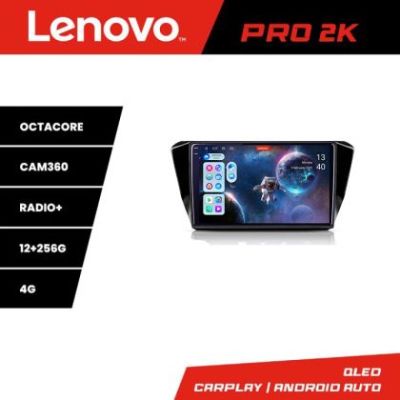 Navigatie Skoda Superb 3 2015-2017 Lenovo Kit-932 8 core QLED 2K 12+256 360 Android Waze USB Navigatie Internet Youtube Radio