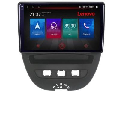 Navigatie Citroen C1 Peugeot 107 Toyota Aygo 2005-2014 Android radio gps internet 8 core QLED Qualcomm 4+64 360 Lenovo