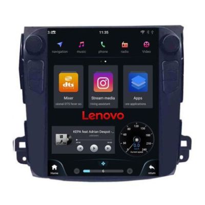 Navigatie Mitsubishi Outlander 2007-2011 tip tesla radio gps internet Qualcomm 8X 8+128 360 4G carplay android auto  kit-tesla-056