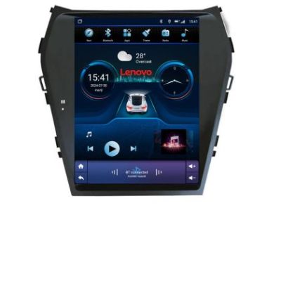 Navigatie Hyundai Santa Fe 2012-2018 tip tesla radio gps internet 8 Core 3+32 4G carplay android auto  kit-tesla-209+EDT