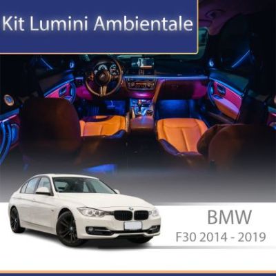 Lumini Ambientale NIGHTVIBE BMW Seria 3 2014-2019 dedicat trimuri piano black control telefon sau sistem original