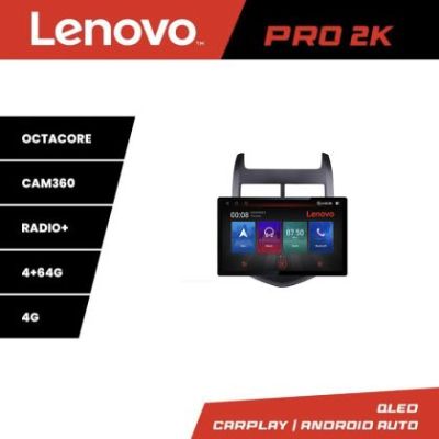 Navigatie Chevrolet Aveo 2010-2013 K-aveo10 Lenovo PRO 4+64 13 inch 2K android 4G DSP gps internet