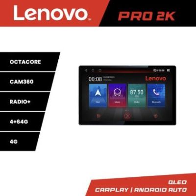 Navigatie Peugeot Bipper, Citroen Nemo, Fiat Qubo 2008-2017 Lenovo PRO 4+64 13 inch 2K android 4G DSP gps internet  Kit-bipper