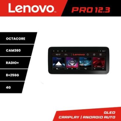 Navigatie Toyota Auris 2007-2013 K-auris-2013 Lenovo PRO 8+256 12.3 inch qled android 4G DSP gps internet