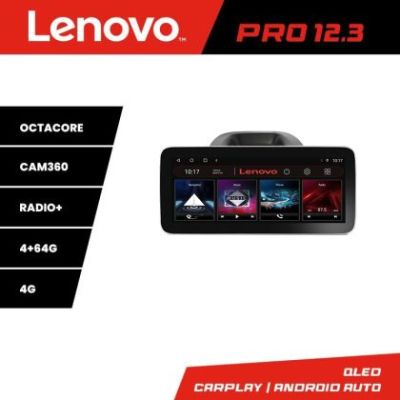 Navigatie Ford Ecosport 2017-2019 Lenovo PRO 4+64 12.3 inch qled android 4G DSP gps internet  KIT-ecosport2018
