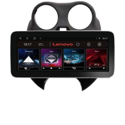 Navigatie Nissan Micra 2010-2014 Lenovo PRO 4+64 12.3 inch qled android 4G DSP gps internet  KIT-micra2010