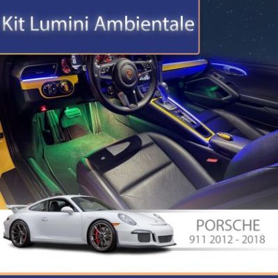Lumini Ambientale NIGHTVIBE Porsche 911 2012-2018 set complet control telefon sau sistem original