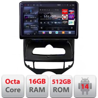 Navigatie Hyundai IX20 2010-2019 Android radio gps internet 8 core QLED 2K 16+512GB 360 Edotec
