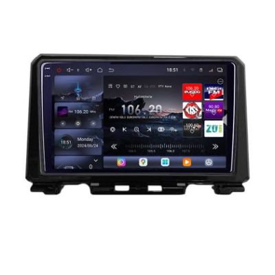 Navigatie Suzuki Jimny 2018- Edotec Kit-JIMNY 8 core QLED 2K 16+512GB 360 Android Waze USB Navigatie Internet Youtube Radio