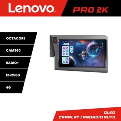 Navigatie Audi A6 C6 2004-2010 Lenovo Qled 2K Octa Core 12+256 360 DSP ADAS carplay android auto radio internet kit-a6-c6+PRO-2K-9-12+256