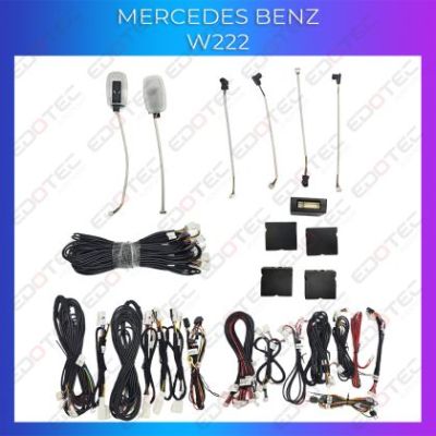 Lumini Ambientale NIGHTVIBE Mercedes S W222 masini cu lumini cu o culoare de fabrica set complet control din telefon sau sistemul original