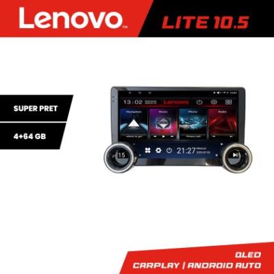 Navigatie Peugeot Bipper, Citroen Nemo, Fiat Qubo 2008-2017 Lenovo  8 core 4+64 10.5 inch Incell 1K android Wifi 5Ghz gps internet  Kit-bipper