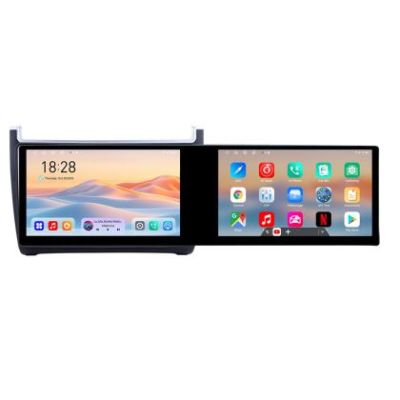 Navigatie VW Polo 2014- Kit-655 Edotec 2 ecrane  8 core 4+128 21.6 inch Incell android Wifi 5Ghz gps internet