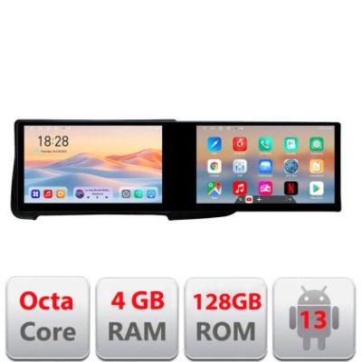 Navigatie Volvo S60 2014-2018 cu sistem Sensus Connect Kit-s60-14 Edotec 2 ecrane  8 core 4+128 21.6 inch Incell android Wifi 5Ghz gps internet