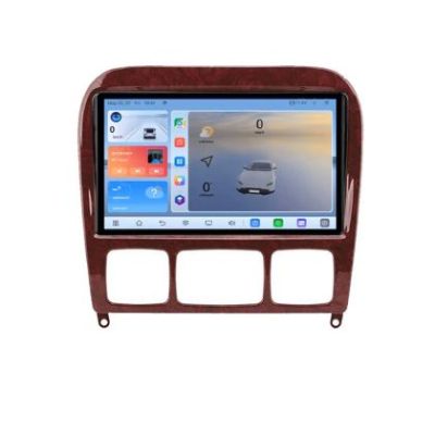 Navigatie Mercedes Clasa S 1998-2005 C-220 Android 8 Core 2.2 Ghz 8+128 Qled 1K ADAS 4G LTE GPS 360 KIT-220+EDT-E409V3
