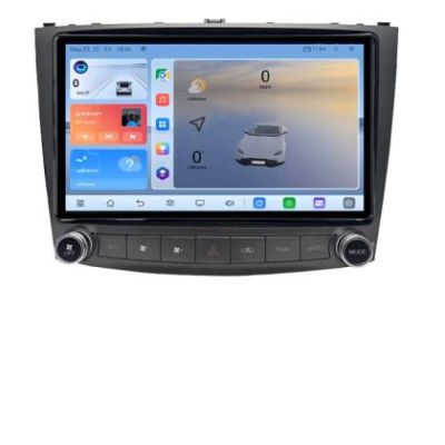 Navigatie Lexus IS 2005-2011 C- IS Android 8 Core 2.2 Ghz 8+128 Qled 1K ADAS 4G LTE GPS 360 kit-IS+EDT-E410V3