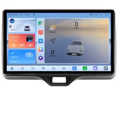 Navigatie Toyota Yaris 2020- Android ecran Qled 2K Octa core 4+32 kit-yaris2020+EDT-E410V3