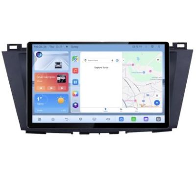 Navigatie Mazda 5 Edotec 4+64 1K 13 inch qled android 4G DSP gps internet  Kit-117