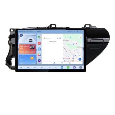 Navigatie dedicata Toyota Hilux 2016- N-TY59 Edonav ecran 13" 1K 4+64 Android Waze USB Navigatie 4G 360 Toslink Youtube Radio