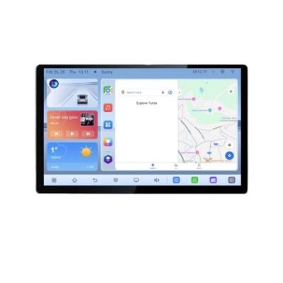 Navigatie Fiat Tipo 2020- Qled 1K Octa Core 4+64 LTE 4G DSP Wifi 5Ghz android auto carplay radio gps internet EDT-E413V3